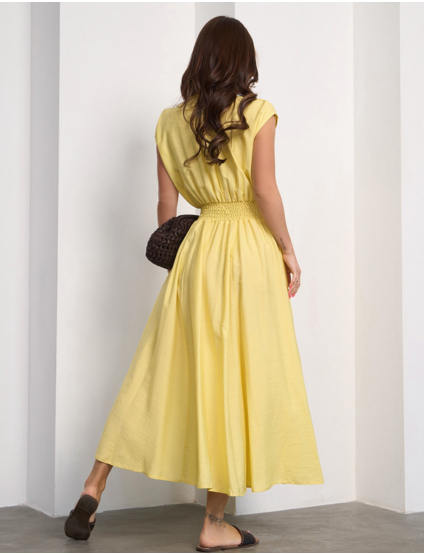 Картинка Сукня максі жовта