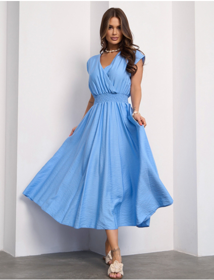 Картинка Сукня максі блакитна