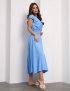 Картинка Сукня максі блакитна