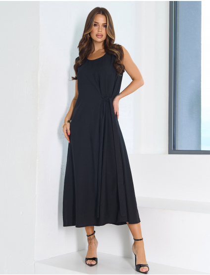 Картинка Сарафан міді чорний 