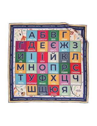Картинка Хустка "Украінська абетка"