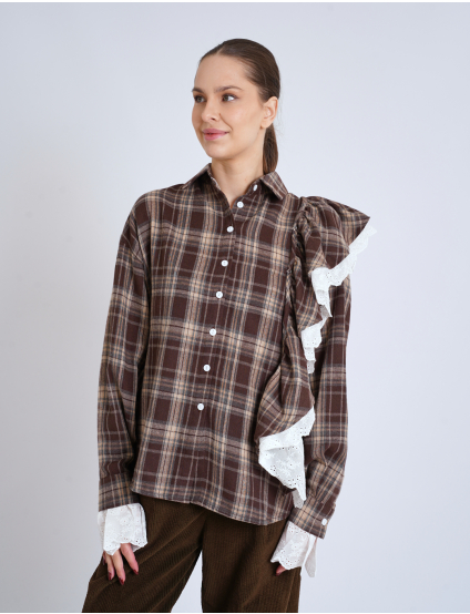 Картинка Сорочка коричнева