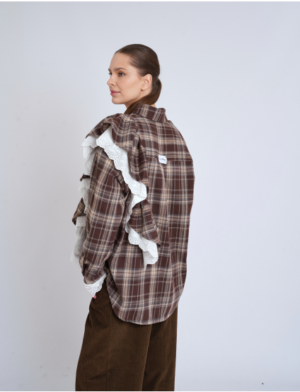 Картинка Сорочка коричнева