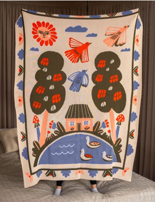 Картинка Плед "Ukrainian tales"