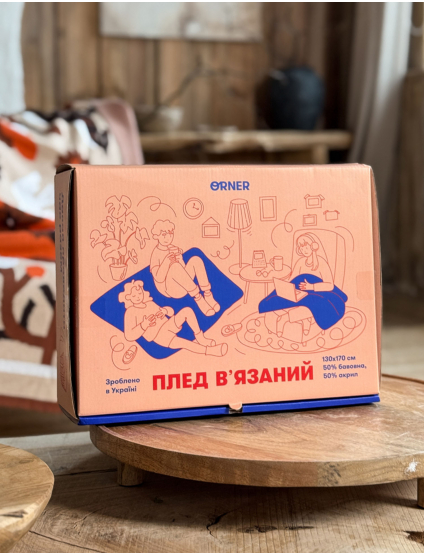 Картинка Плед «Чотири пісні»