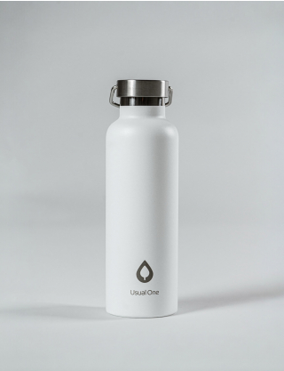 Картинка Термопляшка Usual One біла