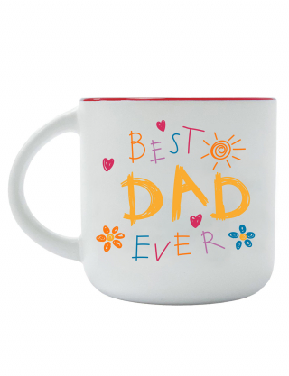 Картинка Чашка "Best dad ever" 350 мл