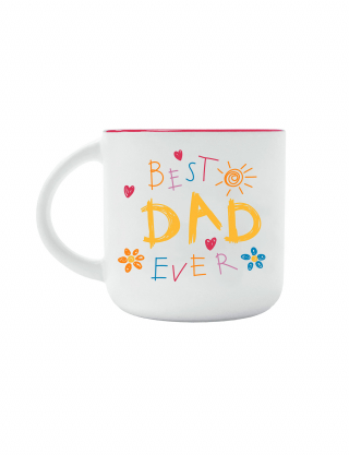 Картинка Чашка "Best dad ever" 350 мл
