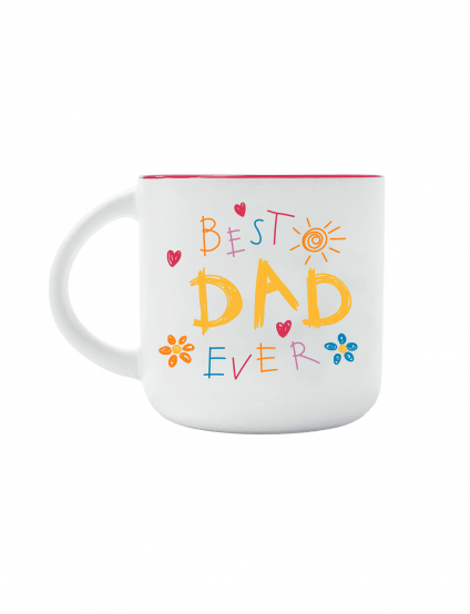 Картинка Чашка "Best dad ever" 350 мл