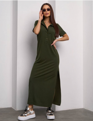 Картинка Сукня максі зелена 