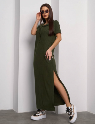 Картинка Сукня максі зелена 