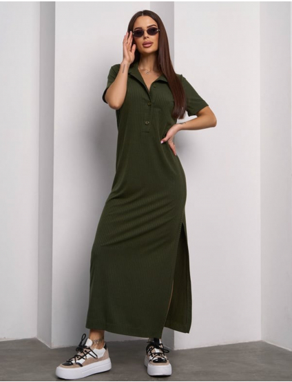 Картинка Сукня максі зелена 