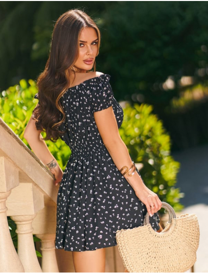 Картинка Сукня міні чорна 