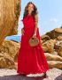 Картинка Сукня максі червона 