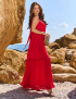 Картинка Сукня максі червона 