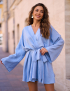 Картинка Сукня міні блакитна 