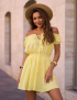 Картинка Сукня міні жовта 