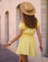 Картинка Сукня міні жовта 