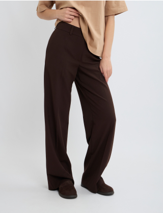 Картинка Брюки темно-коричневі
