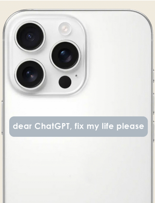 Картинка 3д стікер "dear ChatGPT"