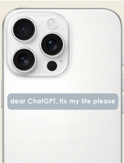 Картинка 3д стікер "dear ChatGPT"