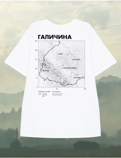 Картинка Оверсайз футболка Галичина