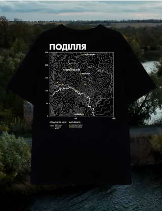 Картинка Оверсайз футболка Поді́лля