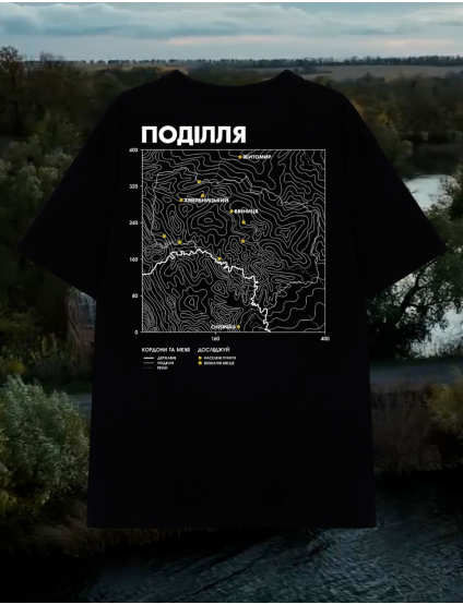 Картинка Оверсайз футболка Поді́лля