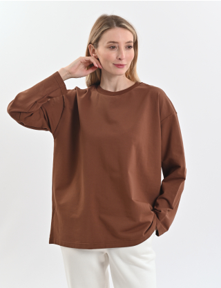 Картинка Світшот коричневий