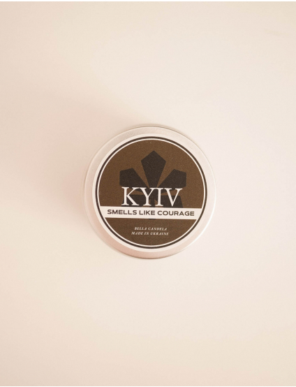 Картинка Свічка "KYIV SMELLS LIKE COURAGE"