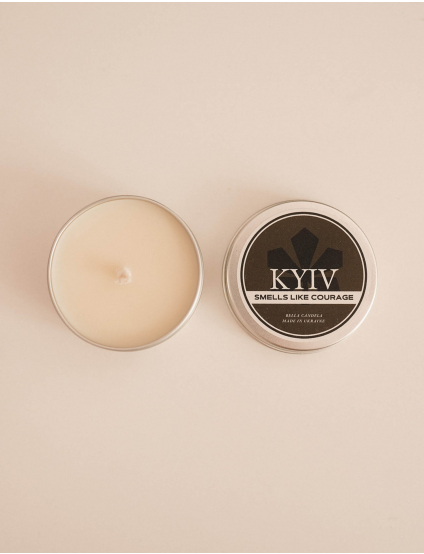 Картинка Свічка "KYIV SMELLS LIKE COURAGE"