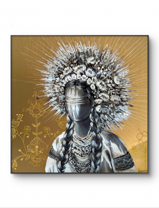 Картинка Картина "Vinchana" 95х95см