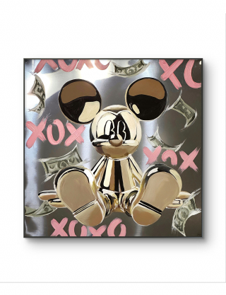 Картинка Картина "XO XO" 40х40см