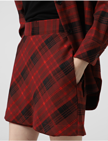 Картинка Спідниця міні червона 