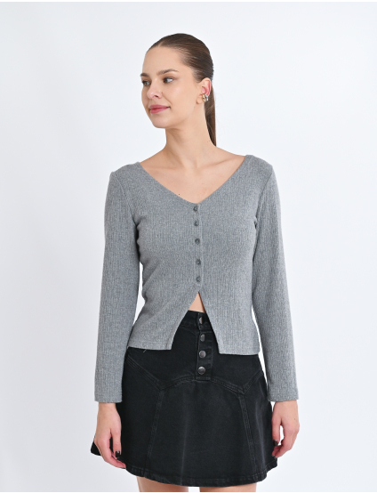 Картинка Кофта світло-сіра