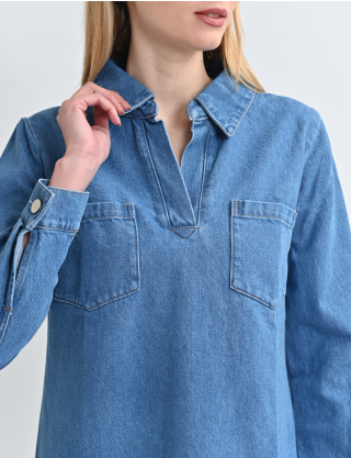 Картинка Сукня синя