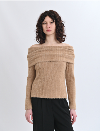 Картинка Светр коричневий