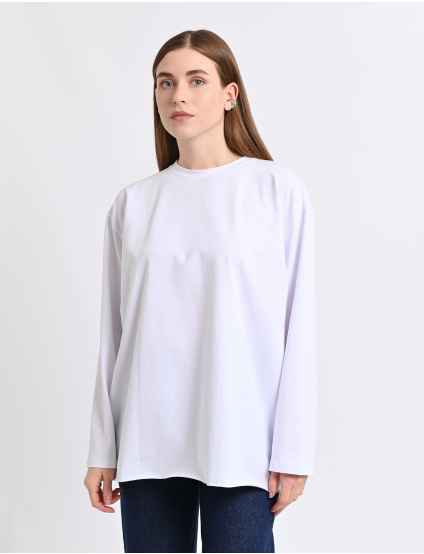 Картинка Лонгслів білий