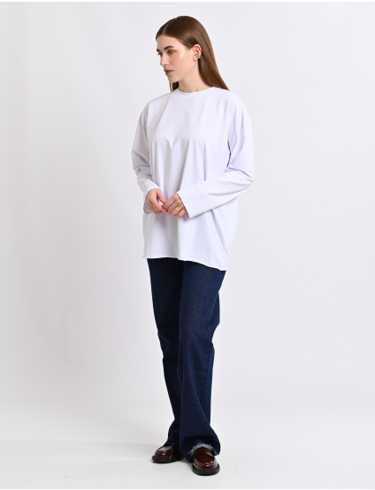 Картинка Лонгслів білий