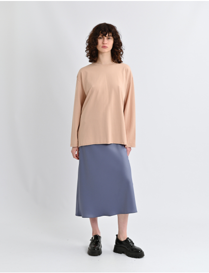 Картинка Лонгслів бежевий