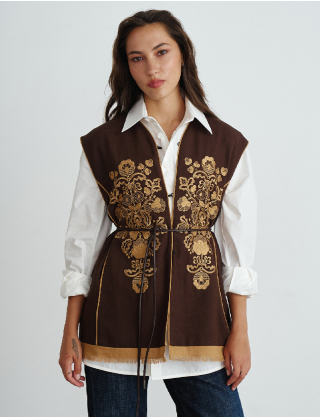 Картинка Камізелька із декоративною вишивкою