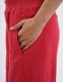 Картинка Трикотажні брюки wide leg червоні