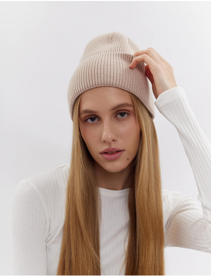 Картинка Шапка світло-коричнева 