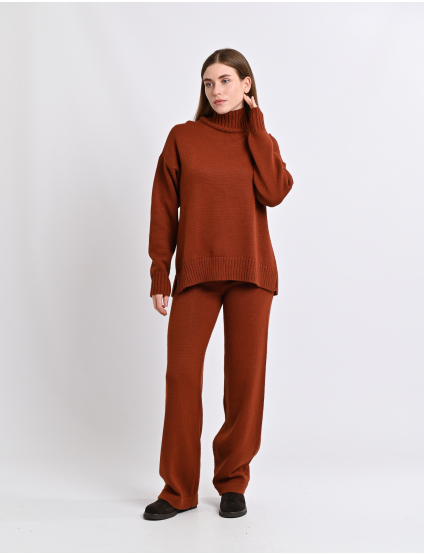 Картинка Костюм темно-коричневий