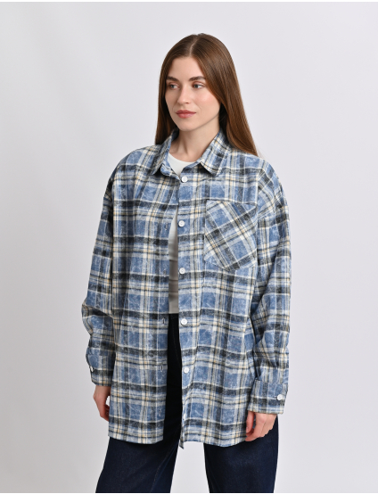 Картинка Сорочка синя