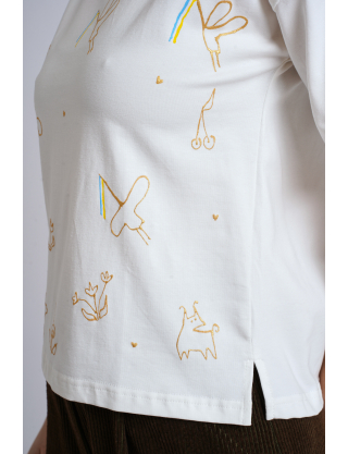 Картинка Футболка з мінімалістичним арт‑принтом