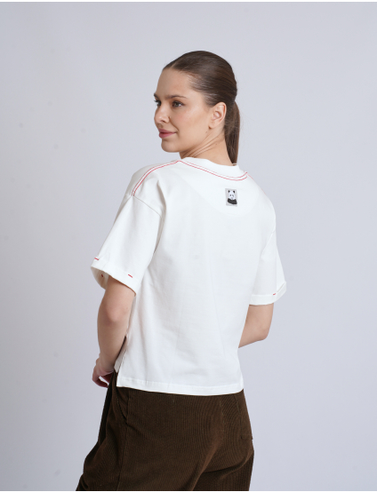 Картинка Футболка з мінімалістичним арт‑принтом 