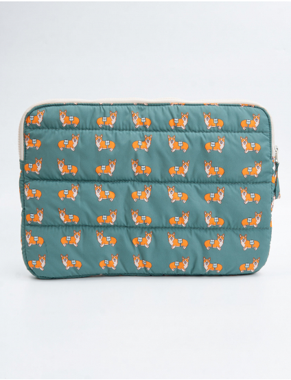 Картинка Чохол зелений з принтом 