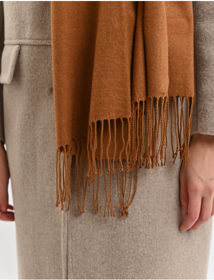 Шарф коричневий Картинка Шарф коричневий