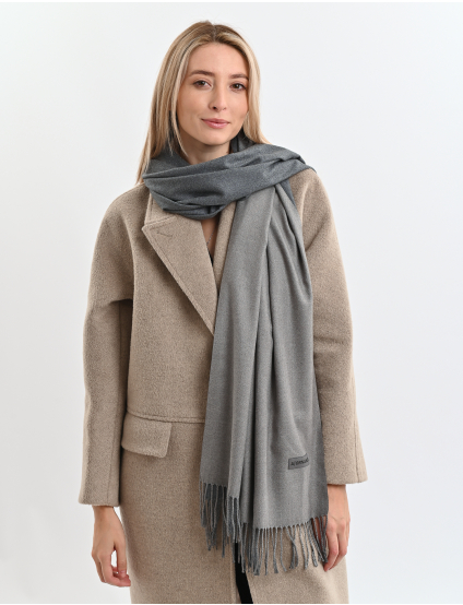 Картинка Шарф темно-сірий